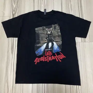 Kanye West Late Registration 티셔츠 XL