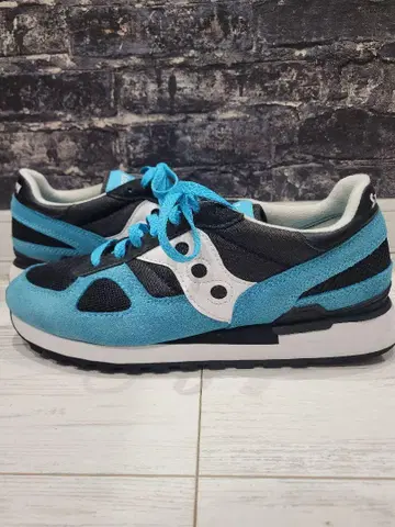 Saucony 섀도우 블랙/터콰이즈