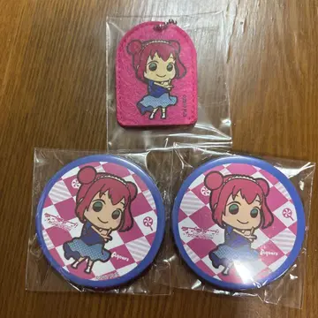 Aqours Finale 가챠 쿠로사와 루비 3개 세트 캔뱃지 피날레