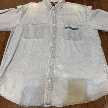 할리데이비슨 데님 셔츠 2XL