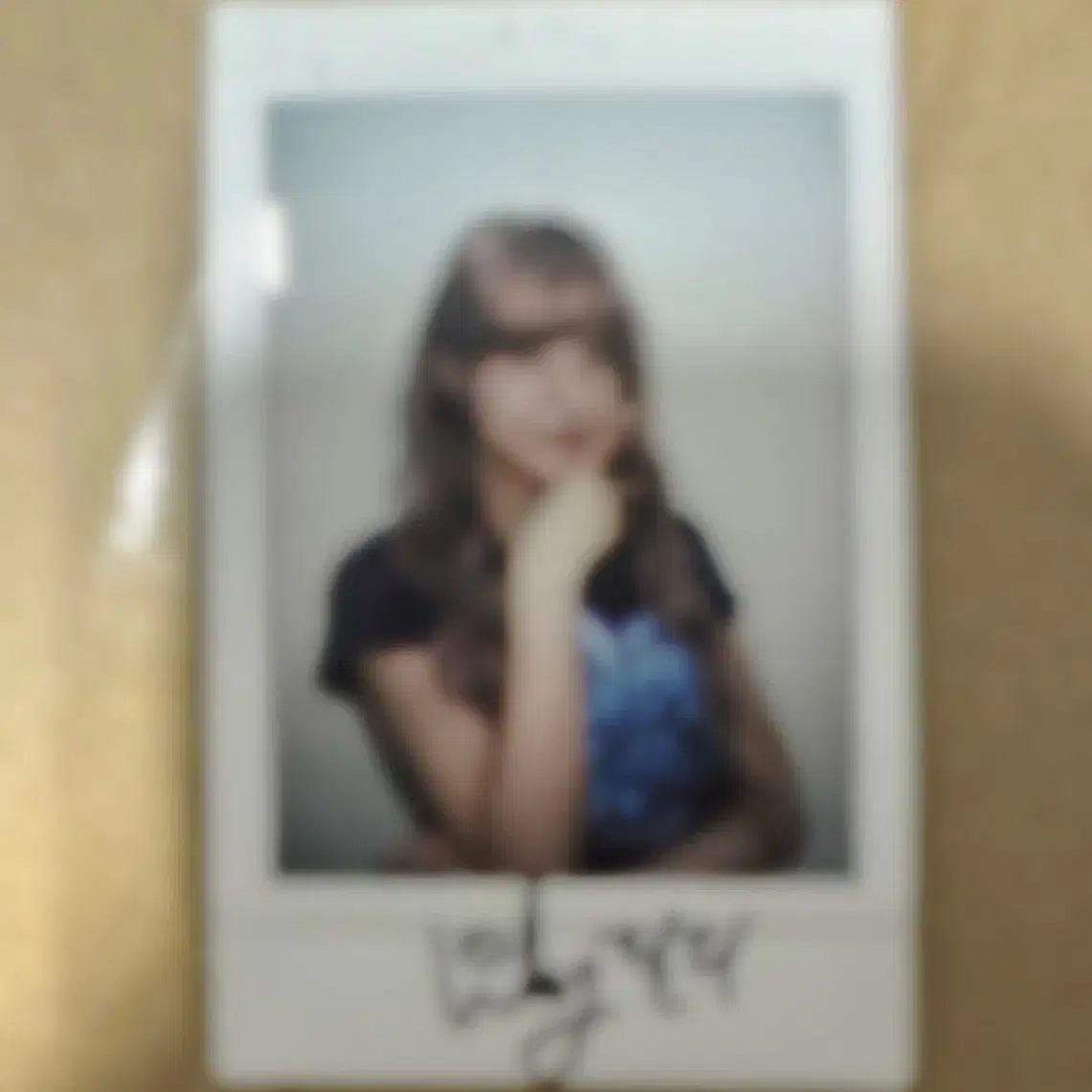 Nmixx Lily Signed Pola Signed Polaroid wts | Bunjang Global