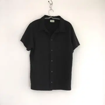 파티 - 헴프 봄/여름 셔츠 / 블랙