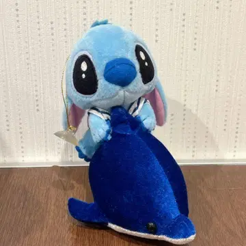 스티치 봉제 인형 마스코트 돌고래 흡입 컵 당시의 물건