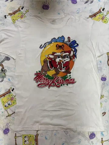 80s SCREEN STARS "MERRY KISSMAS" 사이즈:3XL