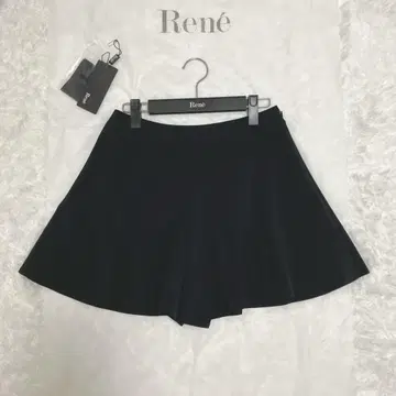 르네 Rene 큐롯 스커트 34 블랙 7호 S 사이즈