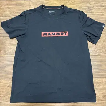 MAMMUT 블랙 티셔츠 L 사이즈 등산 아메카지