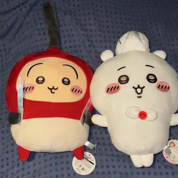 치이카와 생일 BIG 봉제 인형 치이카와 토끼 세트