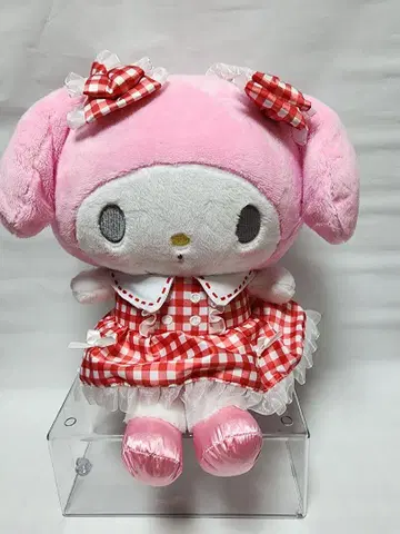 깅엄 체크 마이멜로디 복권 봉제 인형