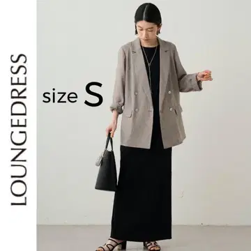 새상품 Loungedress 슬리브리스 컷 원피스 라운지 드레스 블랙 S