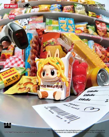 THE MONSTERS LABUBU Wacky Mart 야키소바