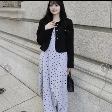 snidel 하트 프린트 원피스