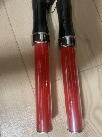 킹 브레이드 단색 빨간색 응원봉 2개 세트