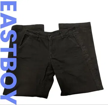 vintage " EASTBOY 이스트 보이 " 간이 침대 카키 팬츠