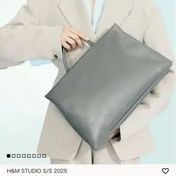 H&M STUDIO S/S 2025 토트백 그레이
