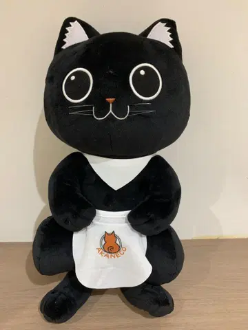 라멘 빨간 고양이 서브 BIG 봉제 인형 미사용 봉제 인형