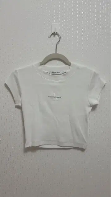 Calvin Klein Jeans 화이트 티셔츠 S