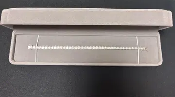 최고 품질 모이사나이트 테니스 팔찌 4mm 17cm
