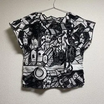 Tsumori Chisato 슬리브리스 티셔츠