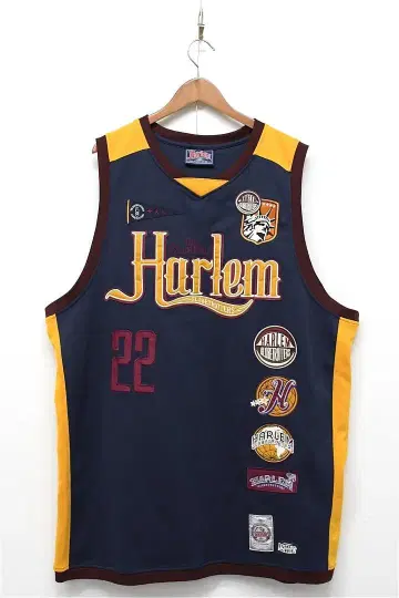 E497/새상품급 PLATINUM FUBU Harlem 유니폼 2XL