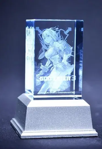 갓 이터 3 클레어 3D 크리스탈