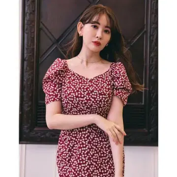 her lip to 체리 드레스 헤어 밴드 포함
