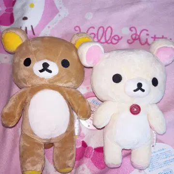 리락쿠마 봉제 인형 세트 코리락쿠마