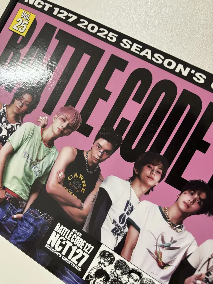 (Unstanning Disposal Huge Bonus) 2025 NCT 127 Seasons Greetings WTS (Full Set)