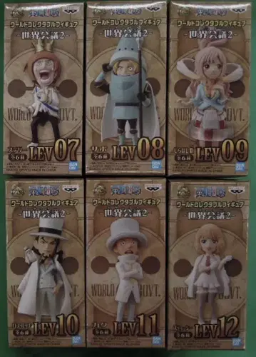 BANDAI SPIRITS WCF 원피스 세계회의2 전6종 세트