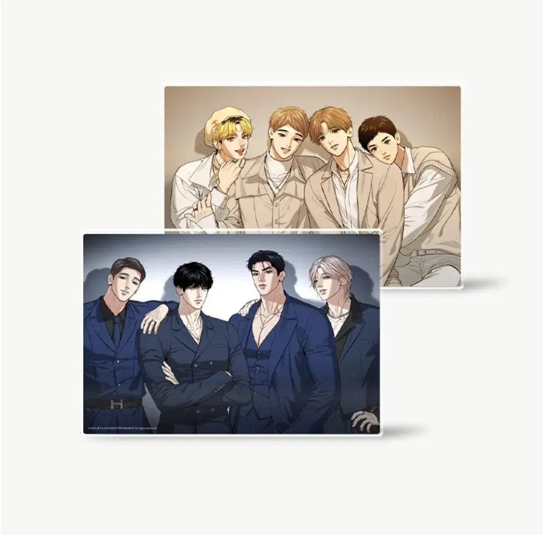 Mingwa Company Acrylic Board Set BJ Alex Jinx