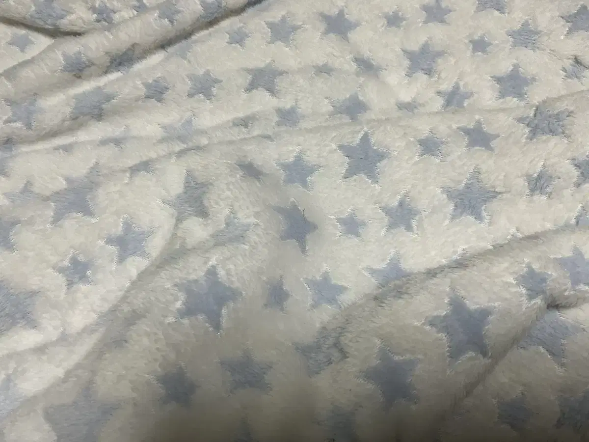 Daiso Star Blanket, Blue