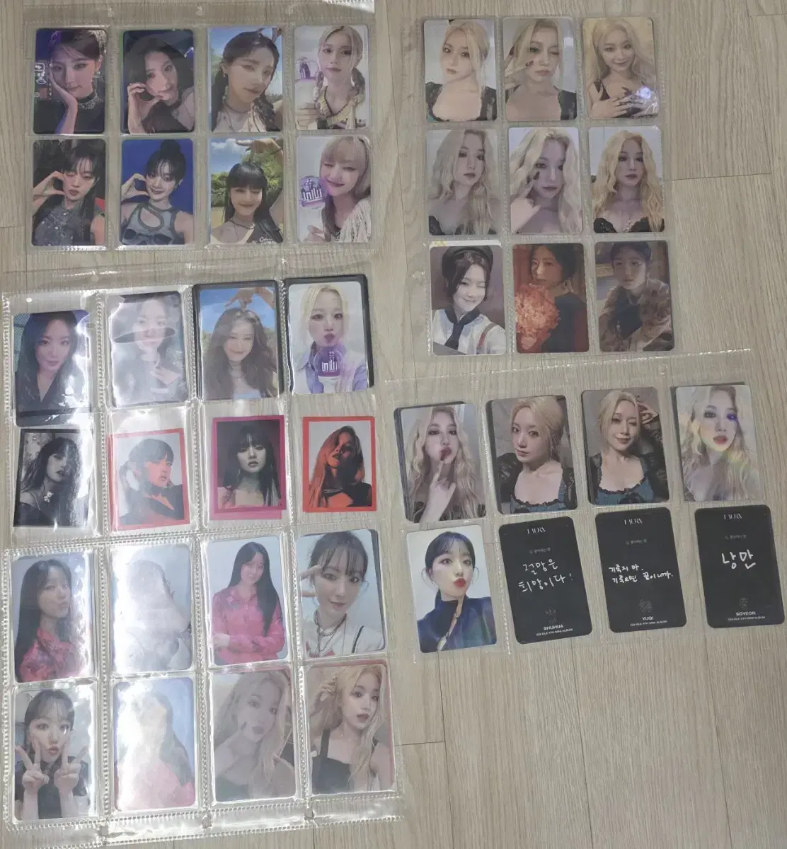 (G)idle poca wts (mainly Shuhua zuu)