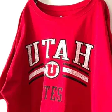 나이트스 UTAH UTES 티셔츠 XL 레드 빨간색 구제 의류