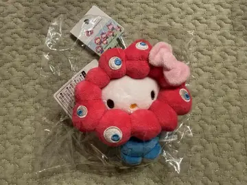 오사카 간사이 엑스포 산리오 카라비너 봉제 인형 헬로키티