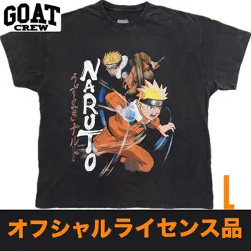 즉시 완판 GOAT CREW NARUTO 티셔츠 L 빈티지