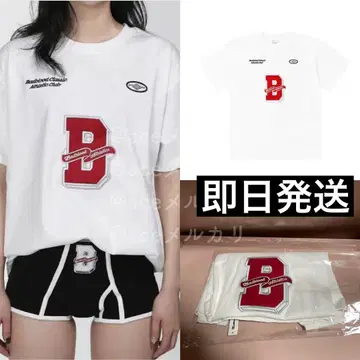 미사용 새상품 BADBLOOD B Emblem Organic Cotton