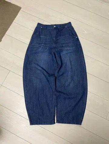 코쿤 데님 팬츠