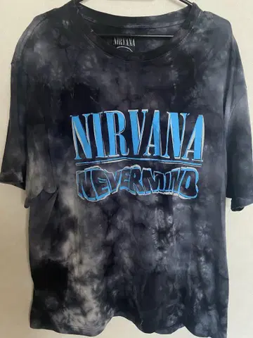 NIRVANA 타이다이 티셔츠 XL
