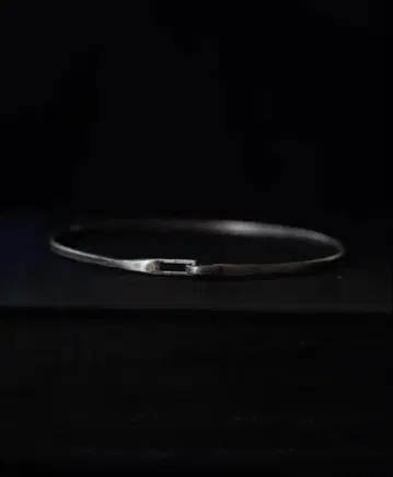 PRY 슈토 Silver Hook Bangle [narrow]