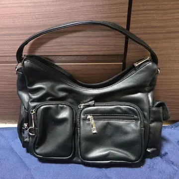 블랙 숄더백