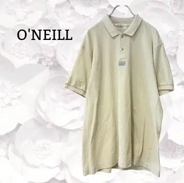 오닐 [O'NEILL] 폴로 셔츠 반팔 [L] 아이보리 골프 유니섹스