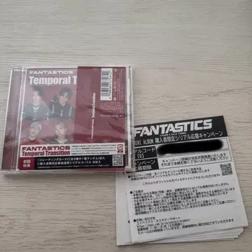 FANTASTICS CD 미사용 시리얼 19장