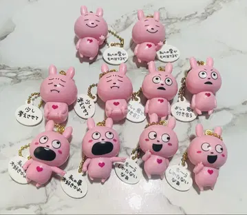 라브라 토끼 키링 전종 컴프 2세트