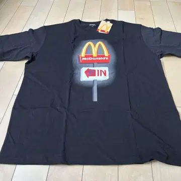 미사용 새상품 그라니프 맥도날드 택 포함 티셔츠 XXL 맥