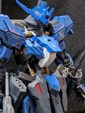 MG 1/100 건담 비달 페인팅 완료품 철혈의 오펀스