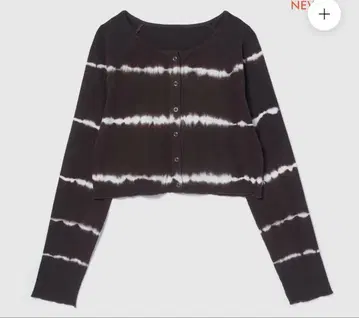 Tiedye 골지 래글런 가디건