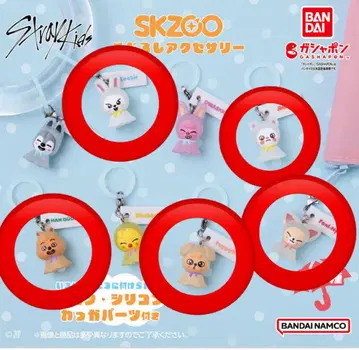 StrayKids 스키즈 SKZOO 가챠 메지루시 액세서리 5종 세트
