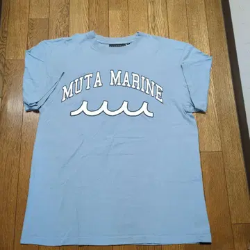 MUTA MARINE 티셔츠 스카이블루