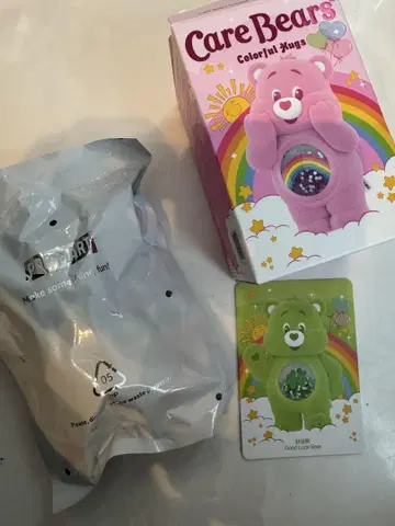 케어 베어 컬러풀 허그 굿 랙 베어 carebears popmart