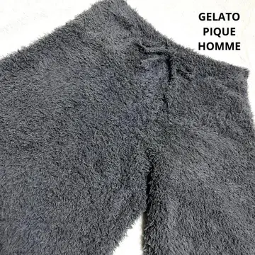 GELATO PIQUE HOMME 룸웨어 하프 팬츠 그레이 L