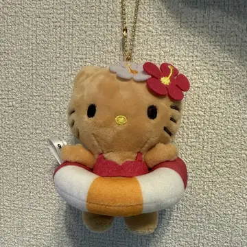 제일복권 일광화상 키티 봉제 인형 스트랩